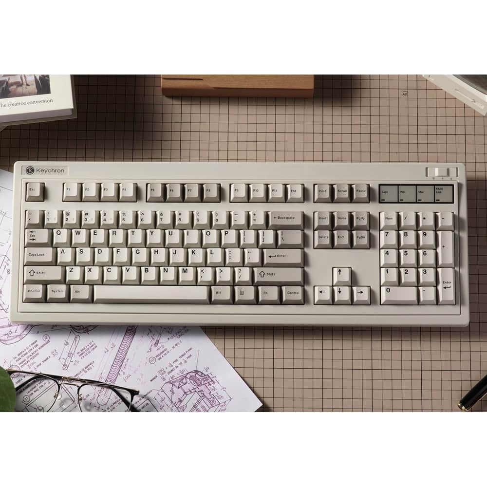 keychron r6 qmk retro super banana switch r6-m4 | JAR Computers keychron r6 qmk retro super banana switch r6-m4