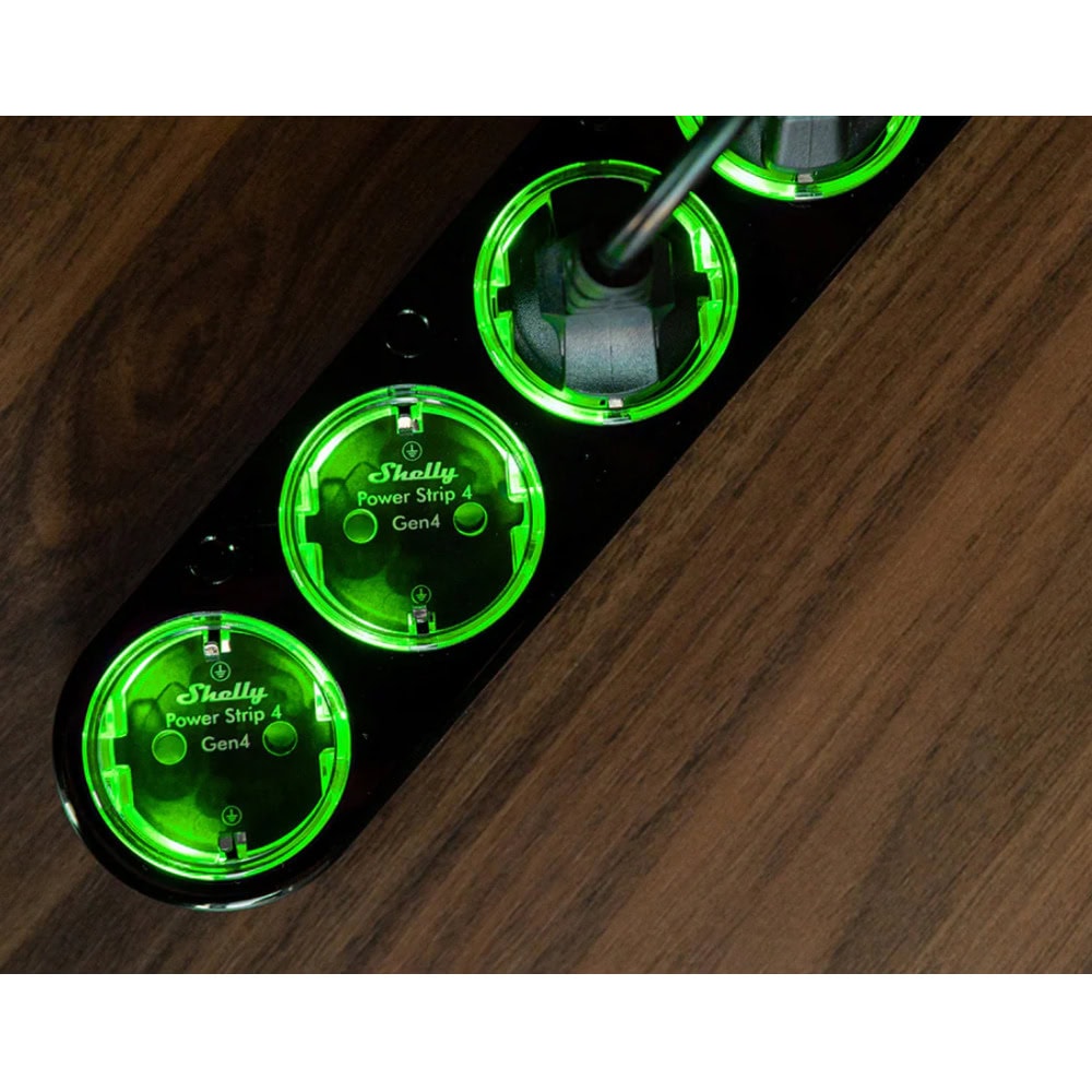 Shelly Power Strip 4 Gen4 Black