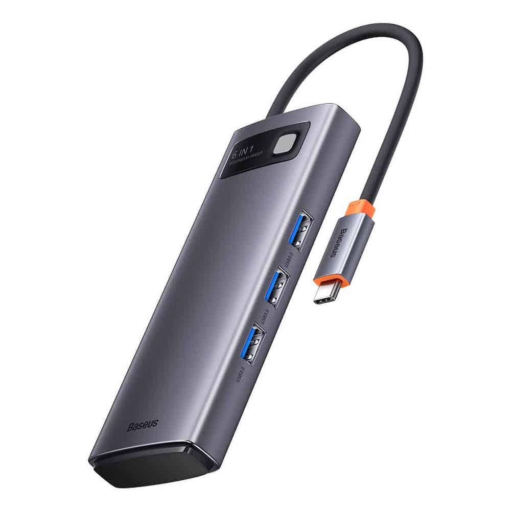 Baseus USB-C Metal Gleam Starjoy Series 6-in-1 Hub