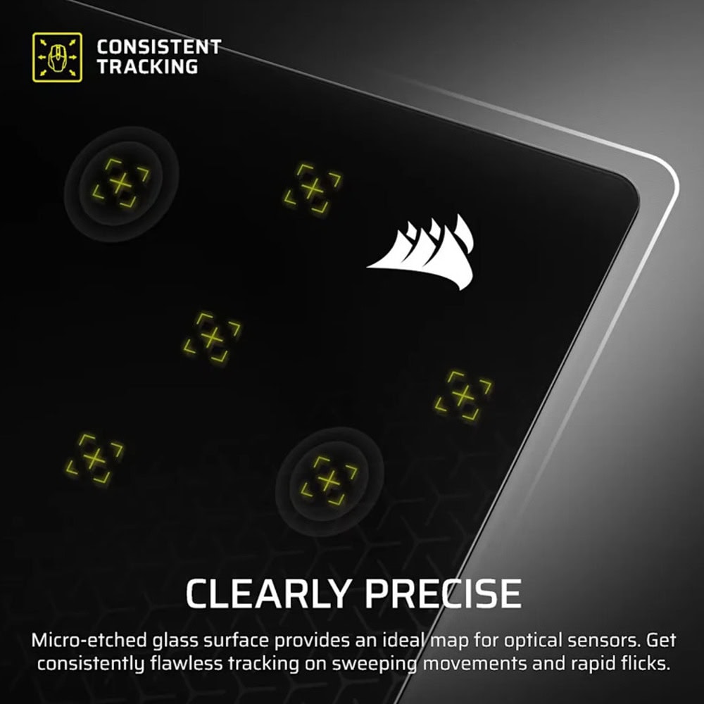 corsair mm glass large precision ch-9460000-ww | JAR Computers corsair mm glass large precision ch-9460000-ww