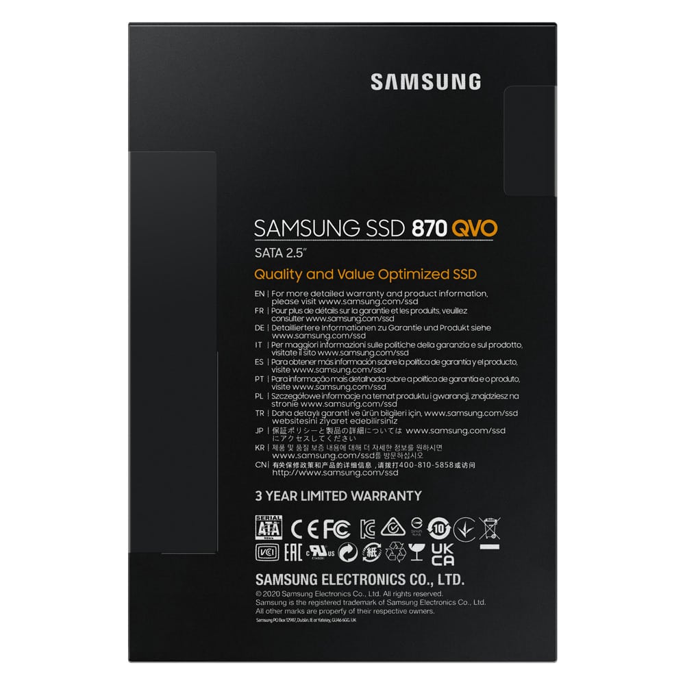 Samsung 870 QVO 4TB MZ-77Q4T0BW