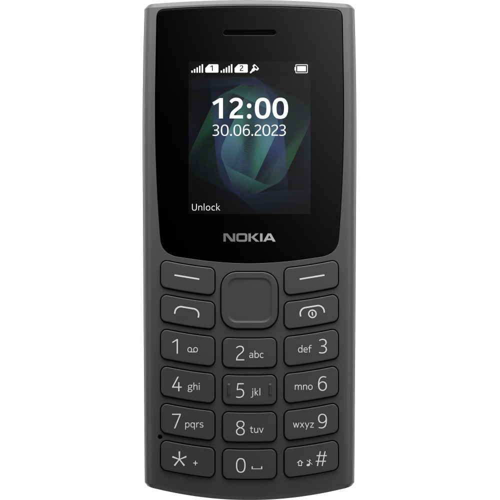 Nokia 105 2023 CHARCOAL 1GF019CPA2L04 Разопакован