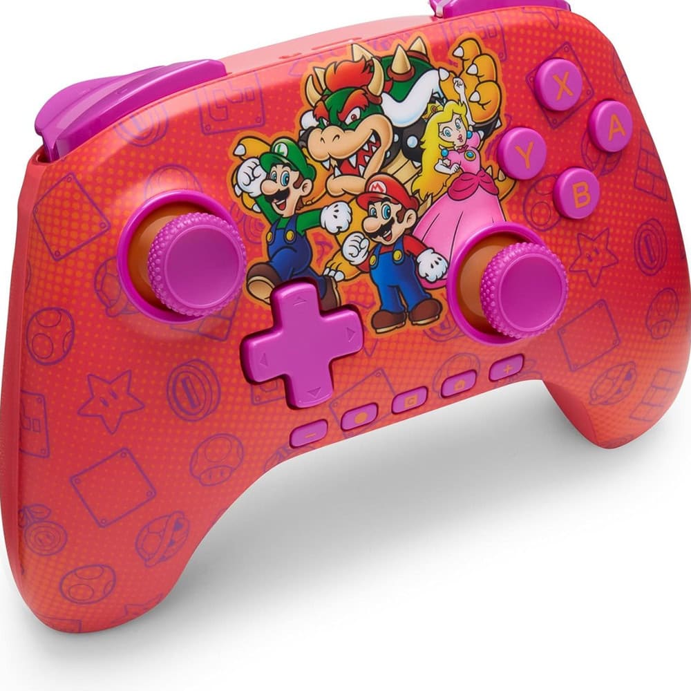 powera advantage wireless mario & friends