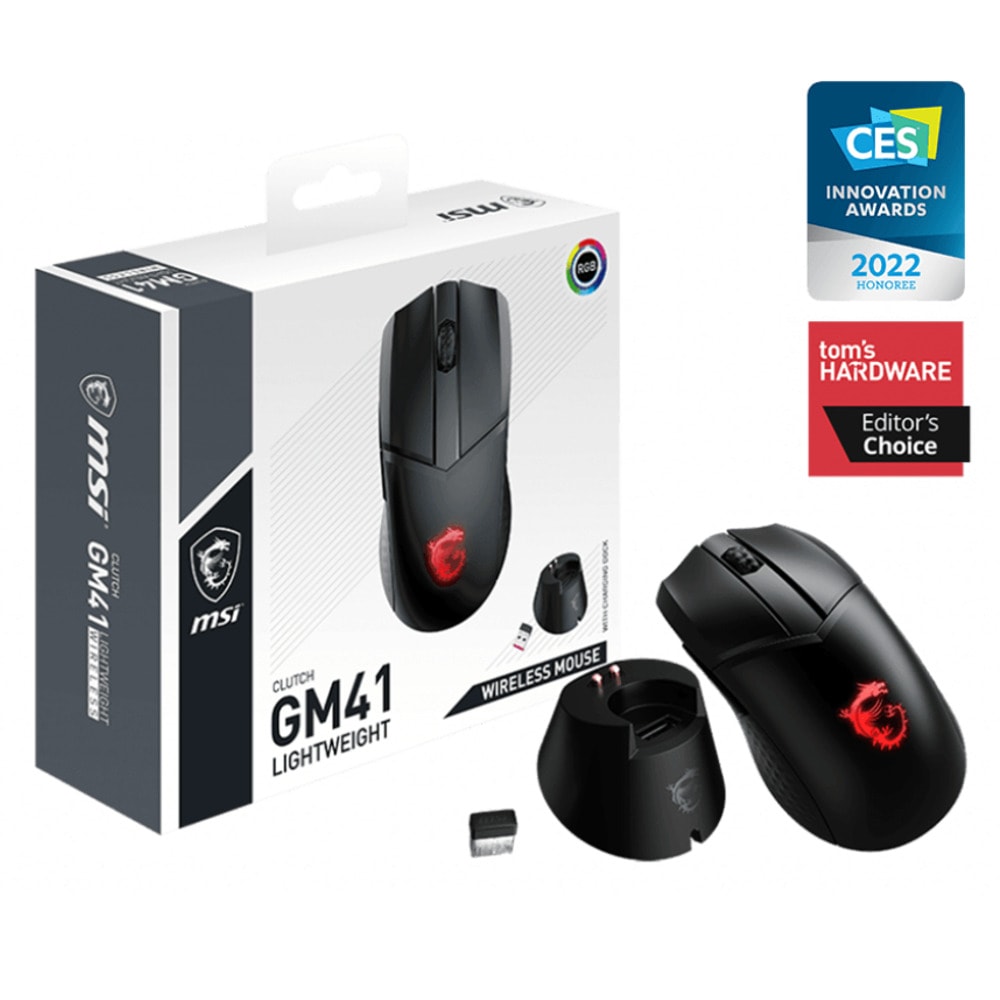 MSI CLUTCH GM41 Lightweight Wireless