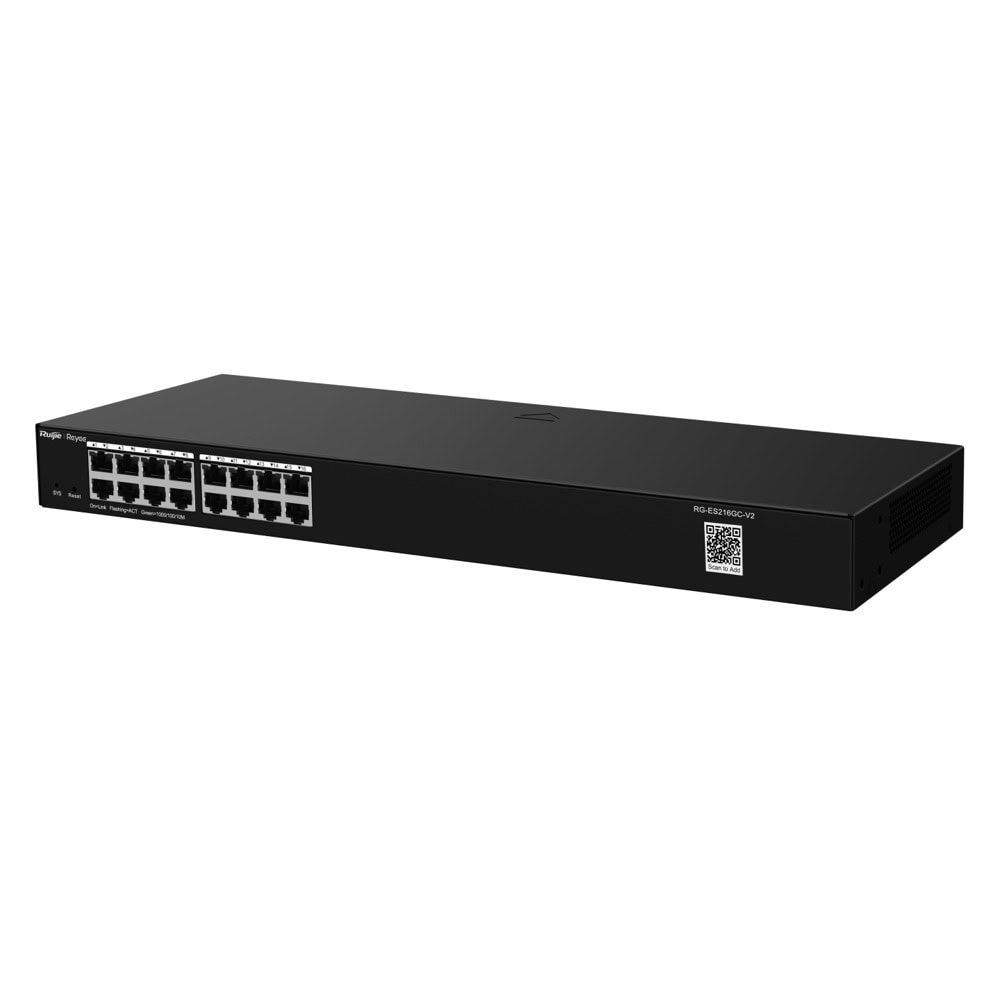 Ruijie RG-ES216GC-V2 (Нарушена опаковка) | JAR Computers Ruijie RG-ES216GC-V2 (Нарушена опаковка)