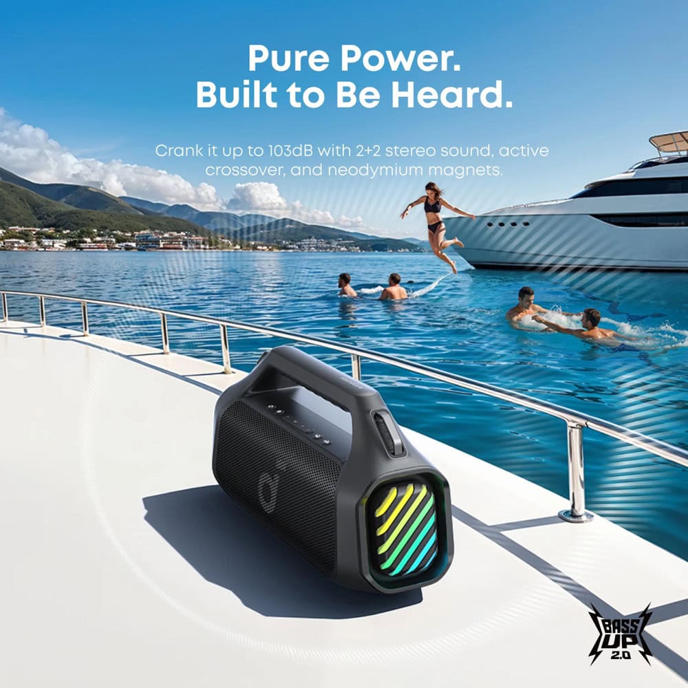 soundcore Boom 2 Pro Black | JAR Computers soundcore Boom 2 Pro Black
