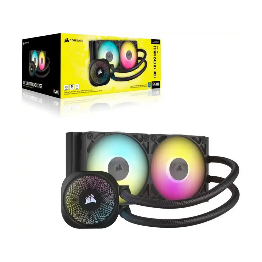 Corsair iCUE LINK TITAN 240 RX RGB AIO Black