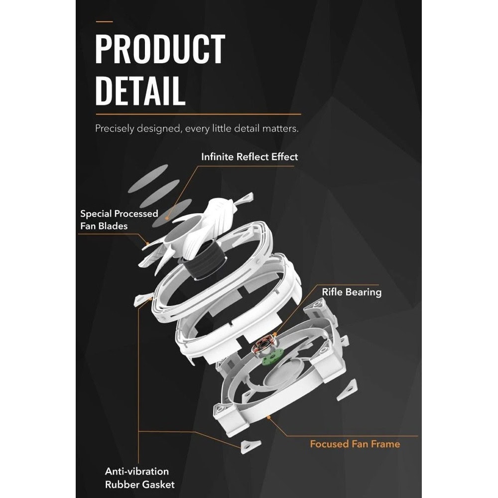 Darkflash Infinity 24R Pro Infinity Mirror ARGB IN