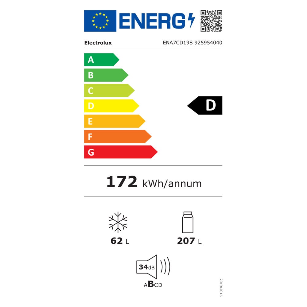 electrolux ena7cd19s