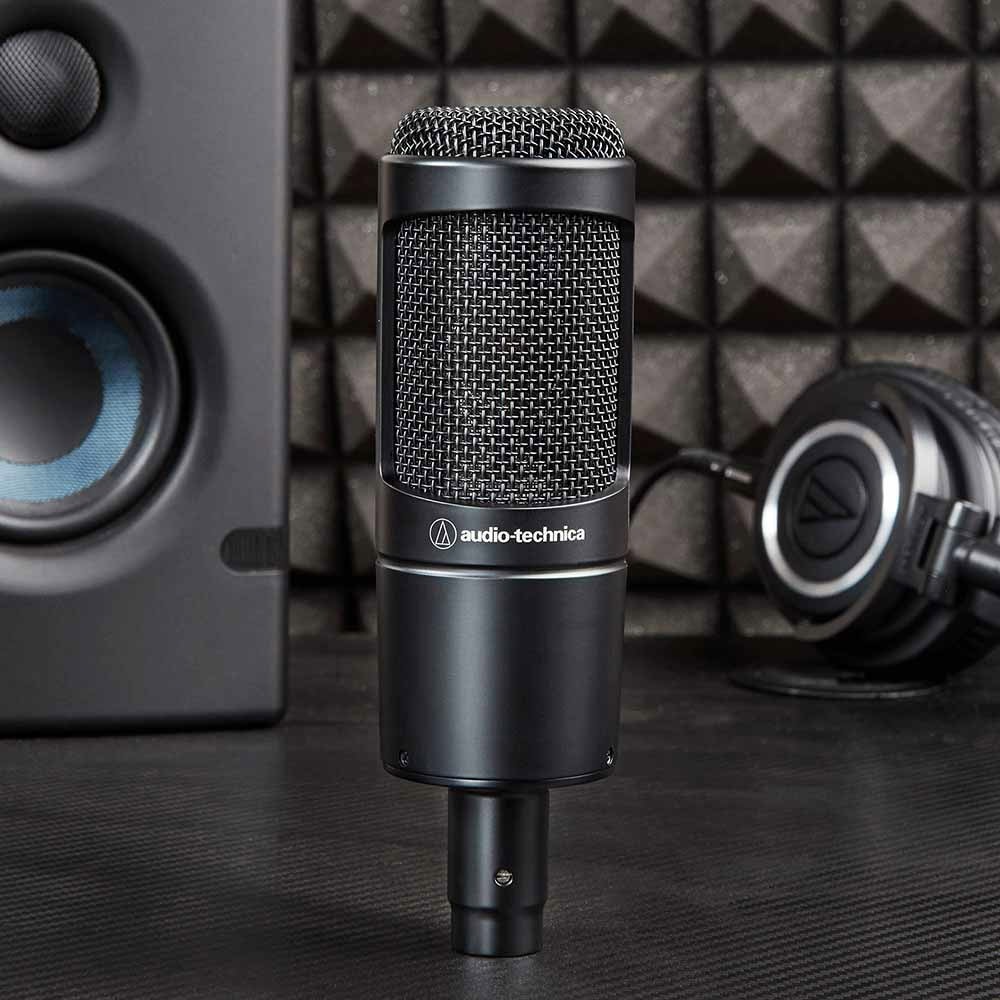 микрофон audio-technica at2035черен