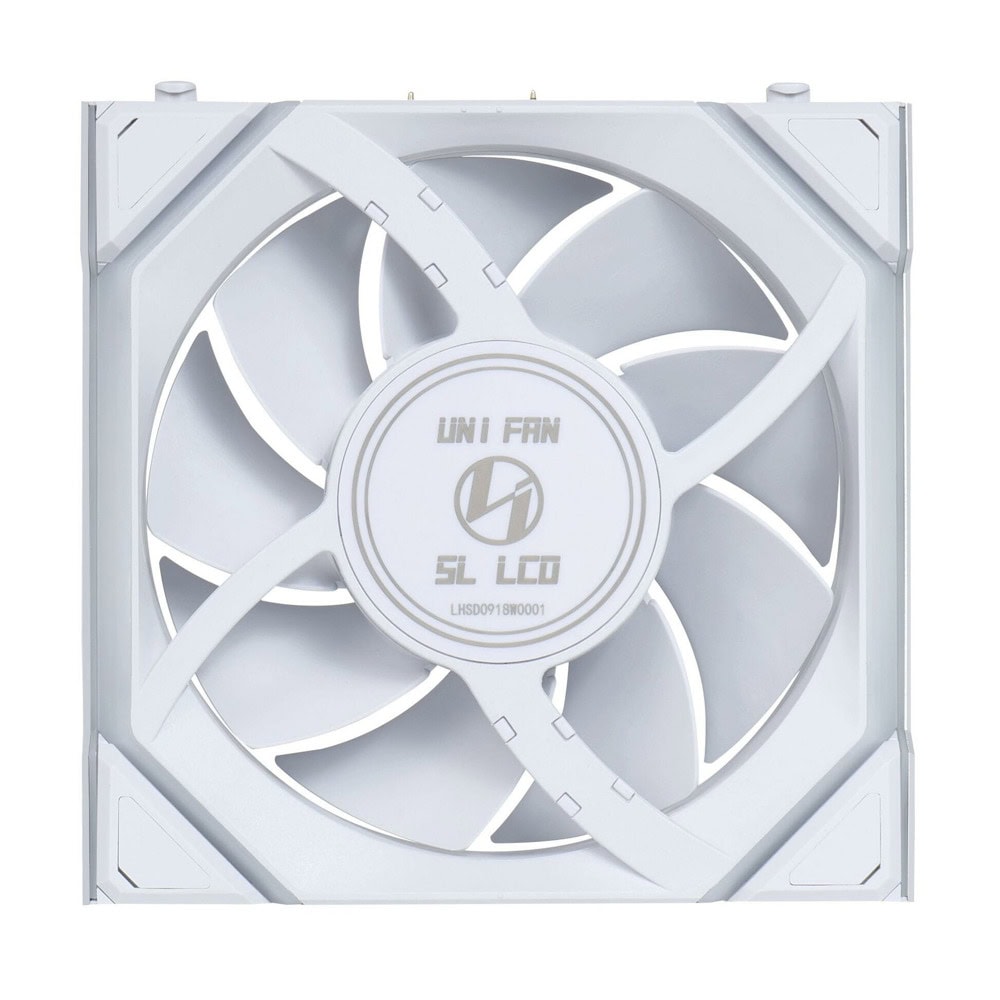 Lian Li UNI FAN SL Wireless LCD 120 White 3pcs