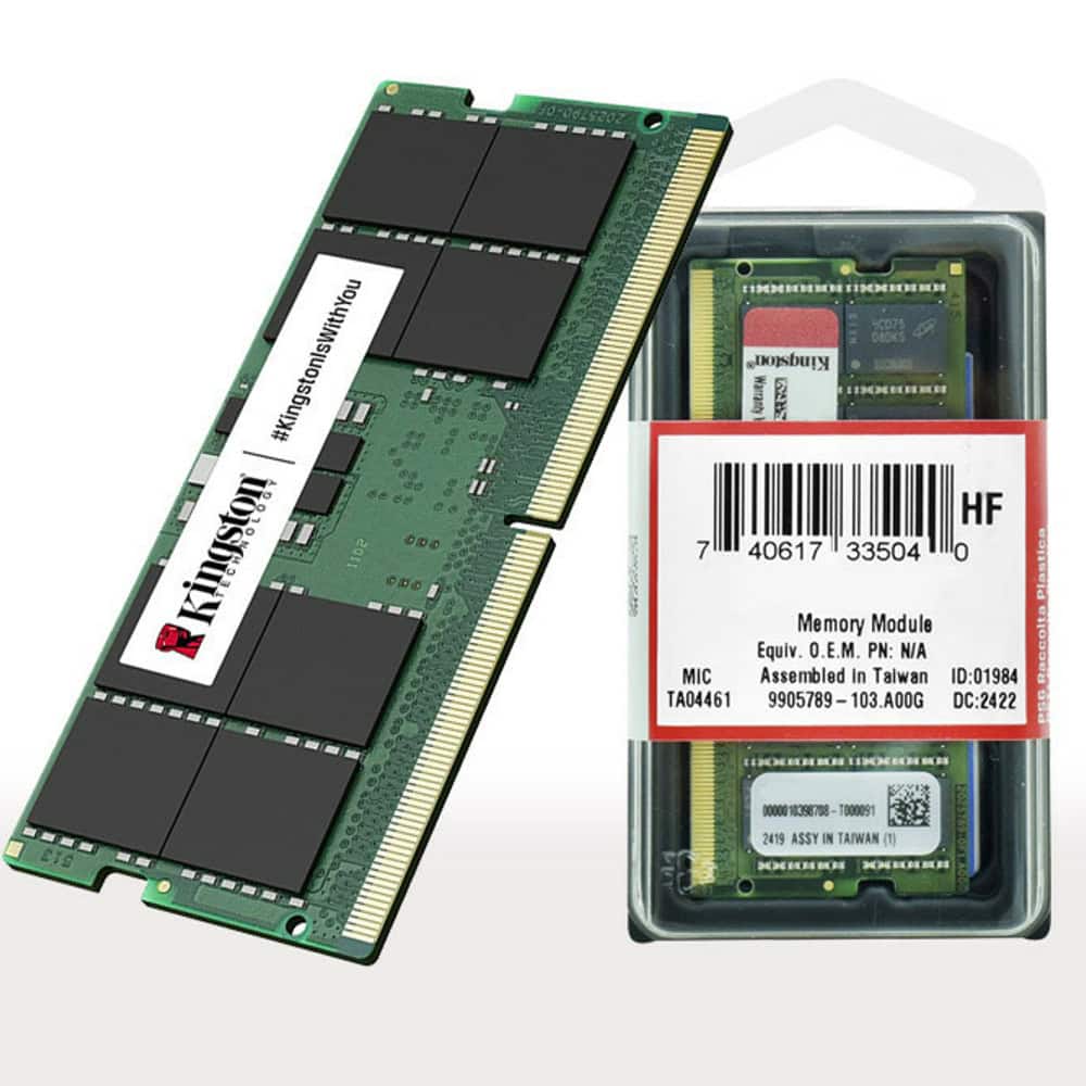 Kingston 16GB DDR5 5600MHz KVR56S46BS8-16 | JAR Computers Kingston 16GB DDR5 5600MHz KVR56S46BS8-16