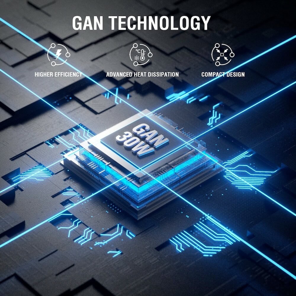 4smarts GaN Duos Slim 30W PD черен | JAR Computers 4smarts GaN Duos Slim 30W PD черен