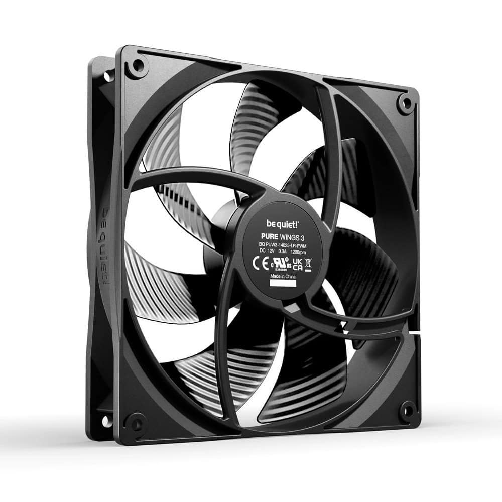 be quiet! Pure Wings 3 140mm PWM 3-Pack BL139