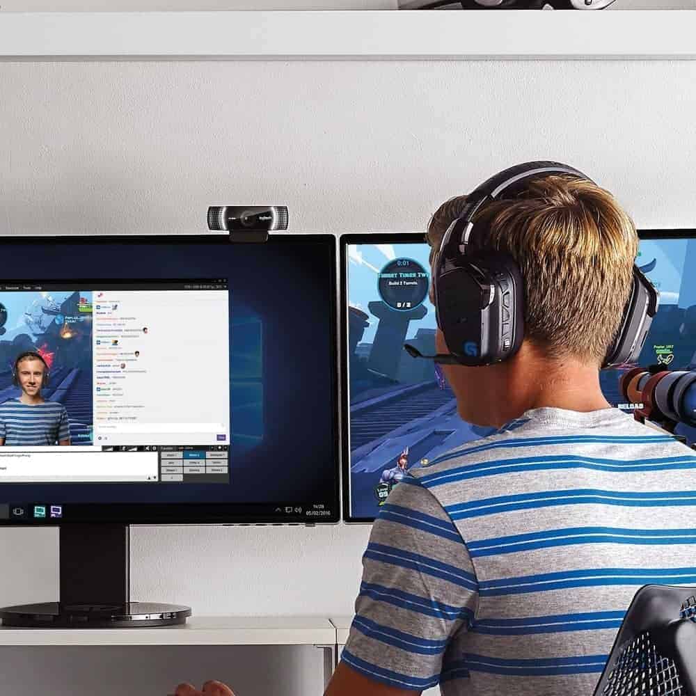 Logitech C922 Pro Stream Webcam (Разопакован) | JAR Computers Logitech C922 Pro Stream Webcam (Разопакован)