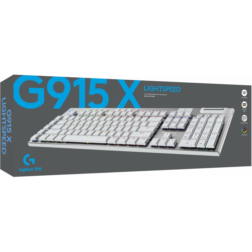 Logitech G915 X LIGHTSPEED Tactile US 920-012