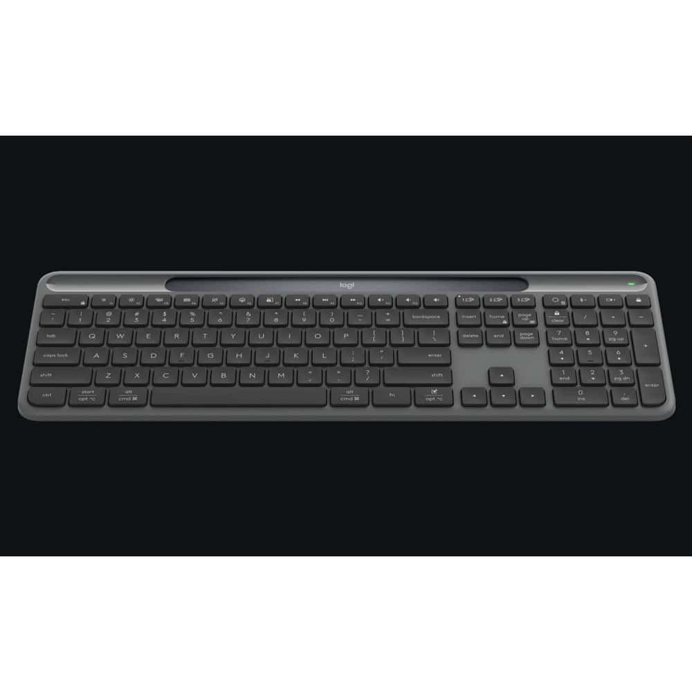 logitech slim solar plus сива