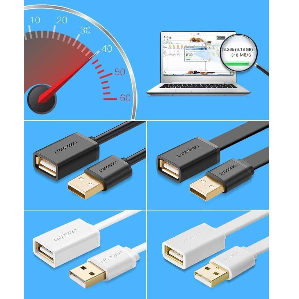 Ugreen 8321 USB (female) - USB (male)