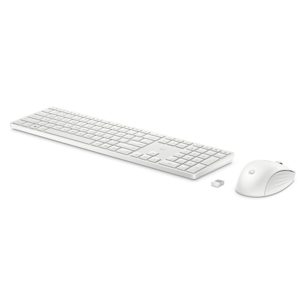 HP 655 White Wireless Keyboard and Mouse Combo | JAR Computers HP 655 White Wireless Keyboard and Mouse Combo