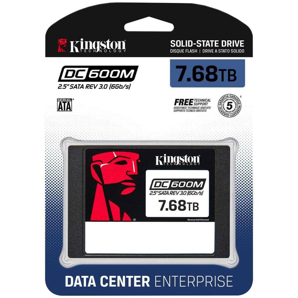 Kingston 7.68TB DC600M SEDC600M/7680G