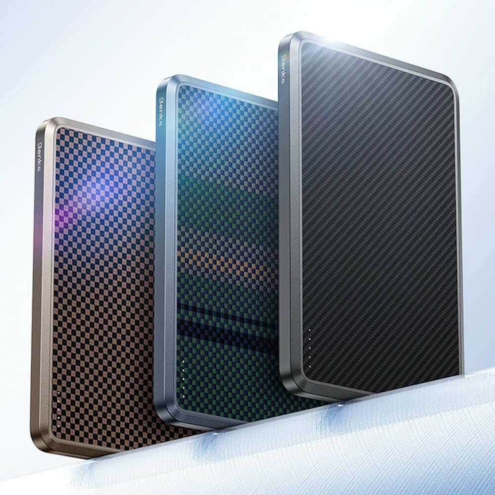 benks armorgo aurora light 10000 mah черен-зелен