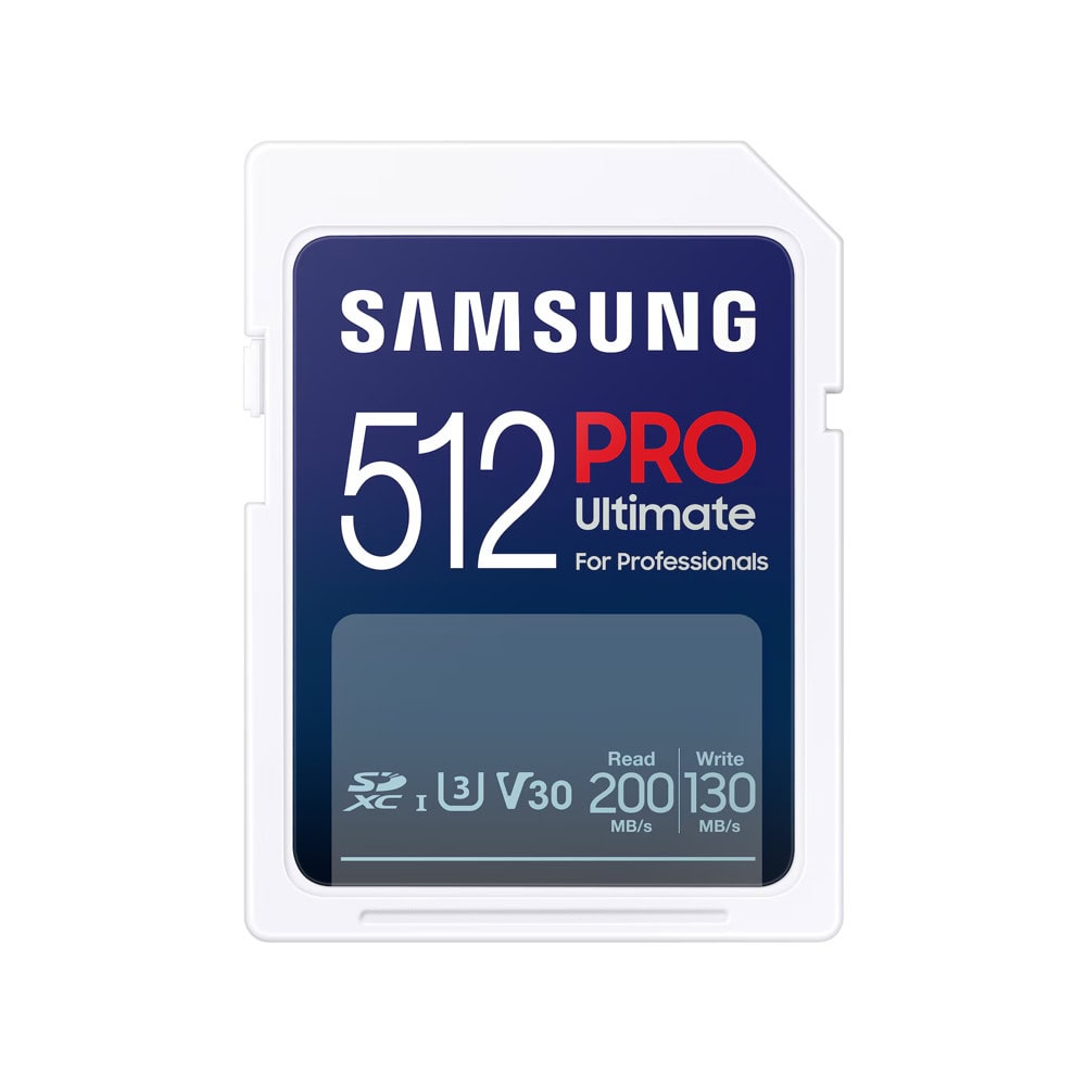 Samsung Pro Ultimate 512GB SDXC MB-SY512SB/WW | JAR Computers Samsung Pro Ultimate 512GB SDXC MB-SY512SB/WW