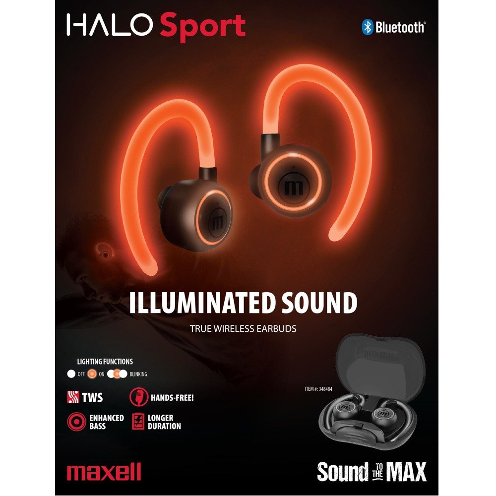 Maxell Halo Sport