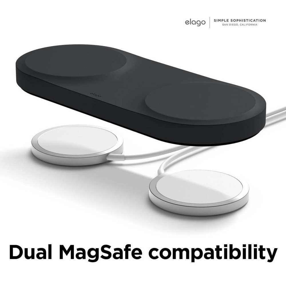 Силиконова поставка MagSafe Charging Hub Duo black