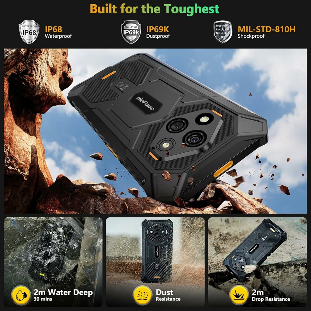 Ulefone RugKing 3 Pro 128GB/8GB Orange