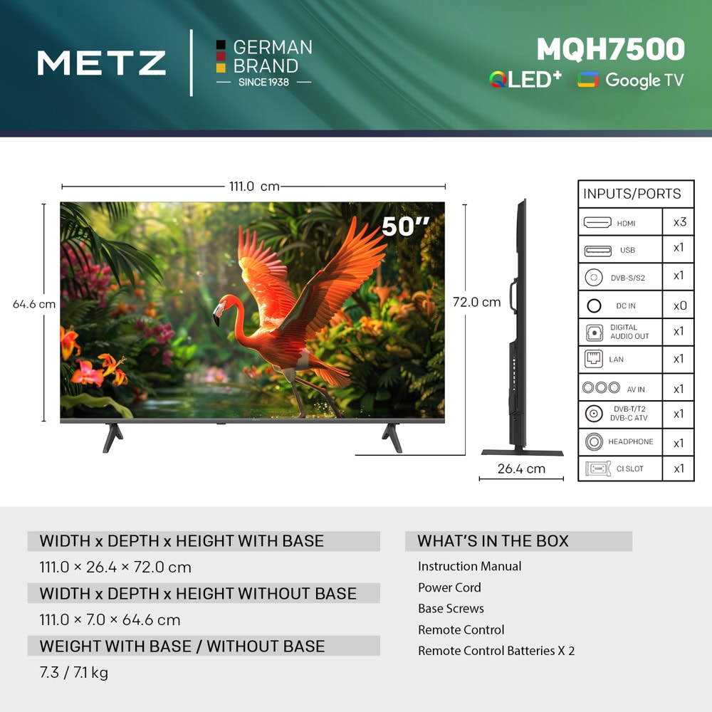 телевизор metz 50mqh7500z | JAR Computers телевизор metz 50mqh7500z