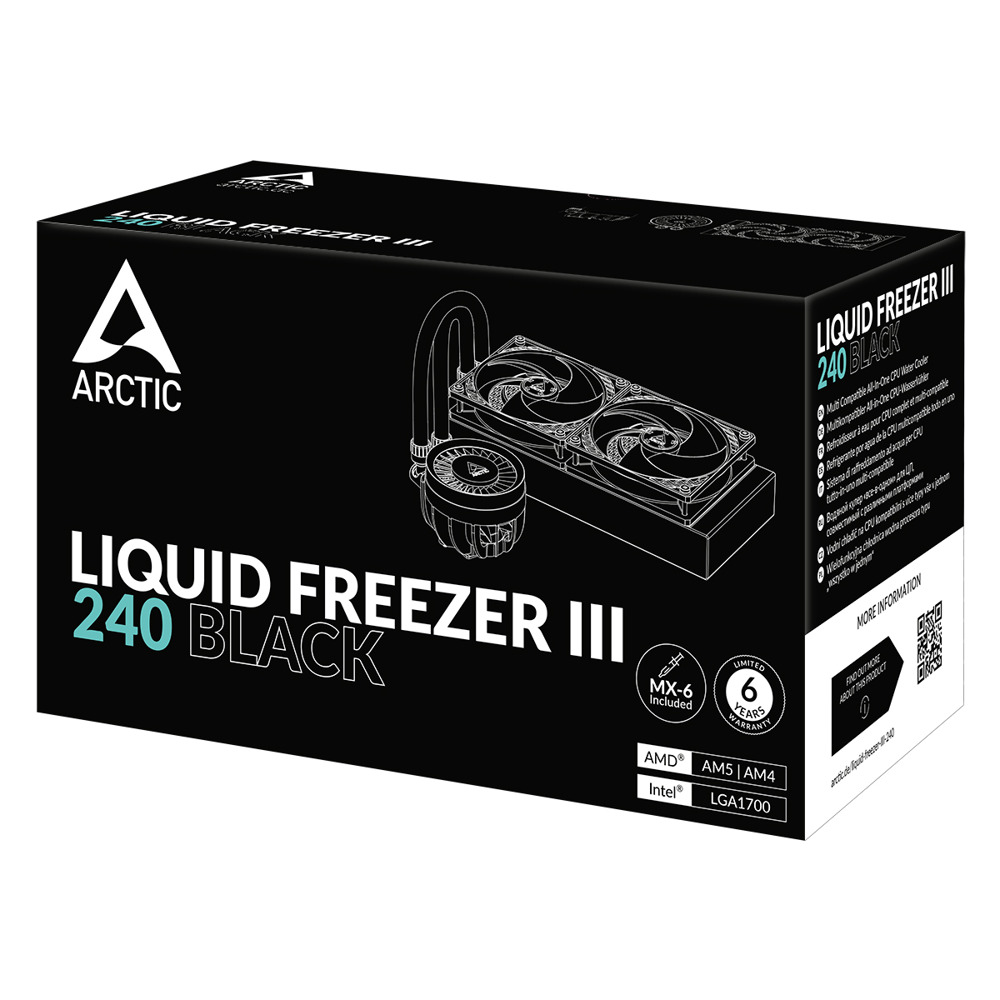 охлаждане arctic liquid freezer iii 240 acfre00134
