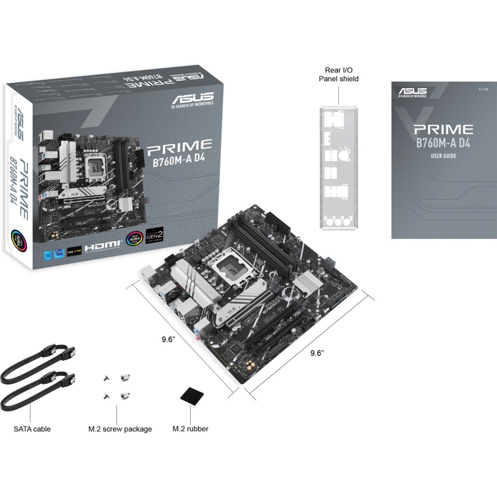 Asus B760M-A LGA1700 DDR4 90MB1D00-M0EAY0