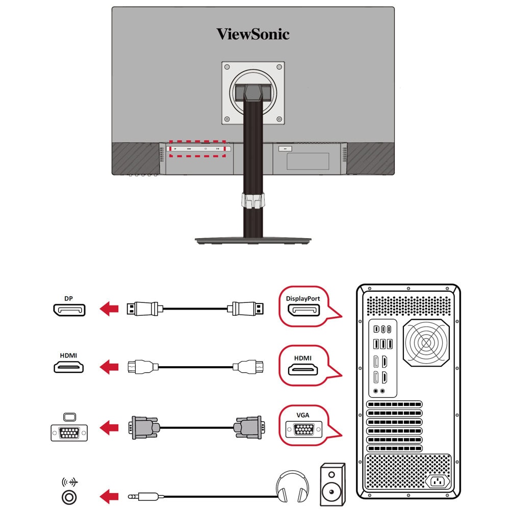 ViewSonic VG2408A-MHD