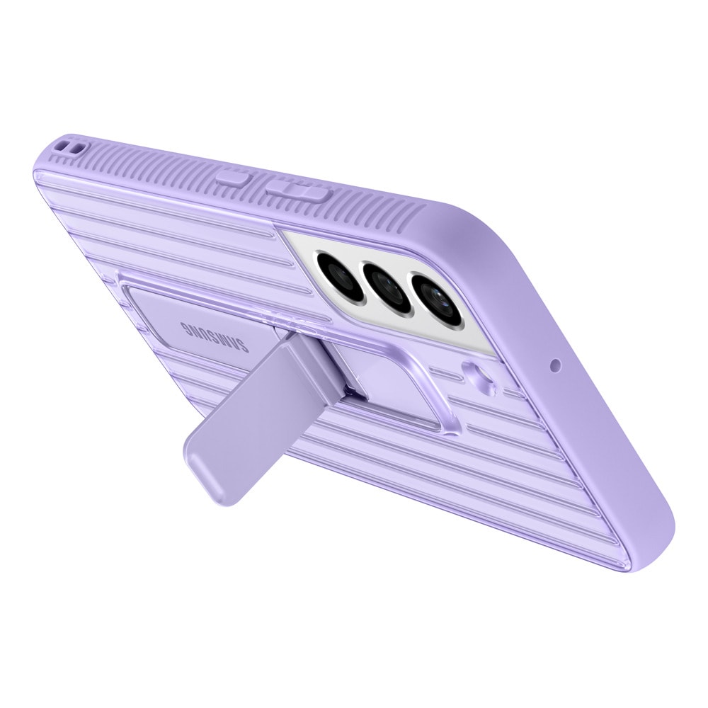 Samsung S22 S901 Protective Standing Cover Lavende