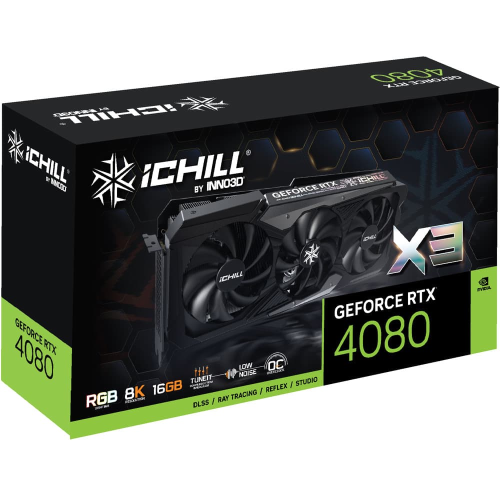 Inno3D GeForce RTX 4080 16GB ICHILL X3