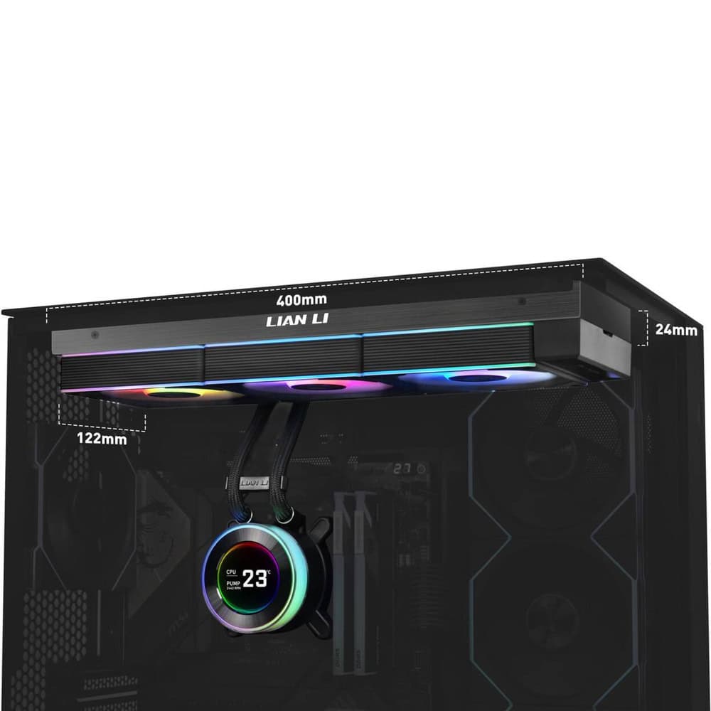 Lian Li HydroShift II LCD-C 360CL GHS2LCD36RB