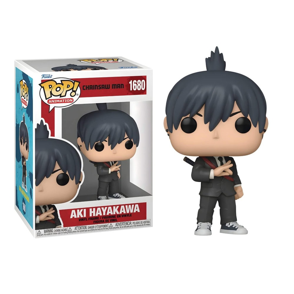 funko pop! animation: chainsaw man - aki hayakawa