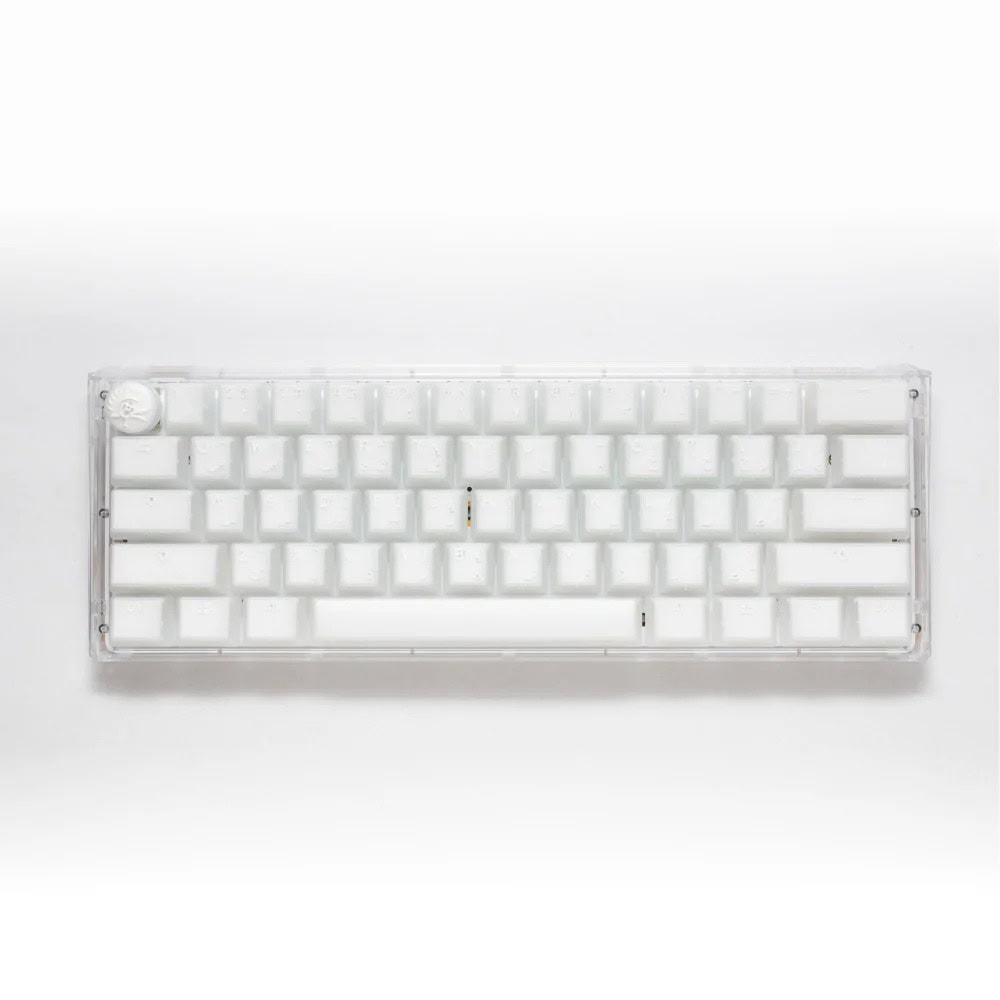 Ducky One 3 AURA 60% White Brown switch | JAR Computers Ducky One 3 AURA 60% White Brown switch