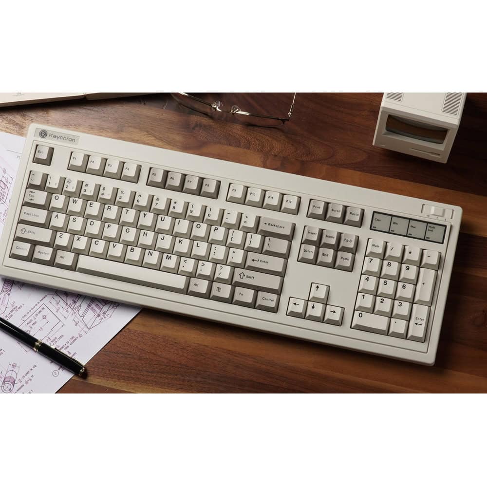 keychron r6 qmk retro super banana switch r6-m4 | JAR Computers keychron r6 qmk retro super banana switch r6-m4