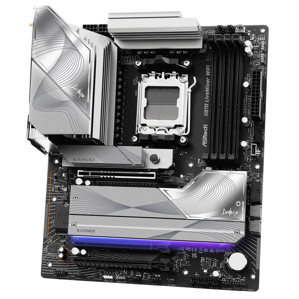 ASRock X870 LiveMixer WiFi | JAR Computers ASRock X870 LiveMixer WiFi