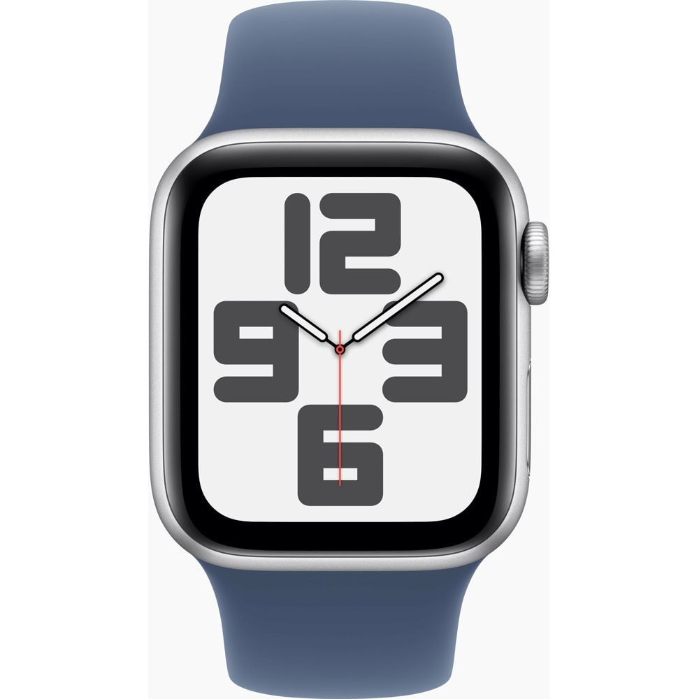 Apple Watch SE2 v3 Cellular Silver Denim Sport M/L