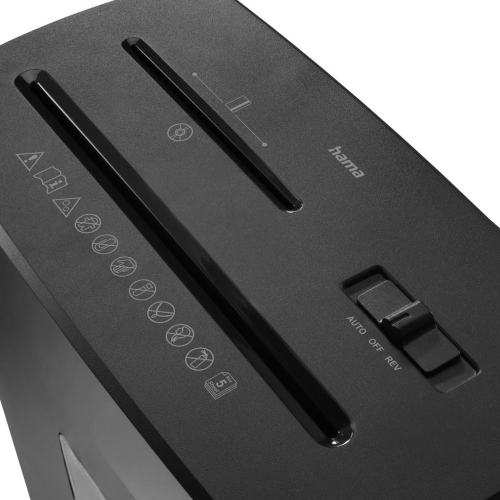 Шредер Hama Prime M50CD-B, до 6 листа А4