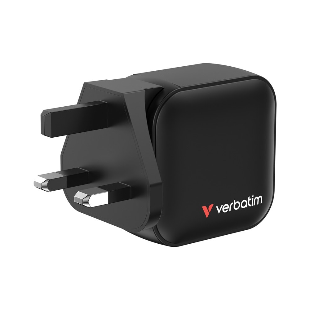 Verbatim Mini GaN Wall Charger 70W 3 Port 32229