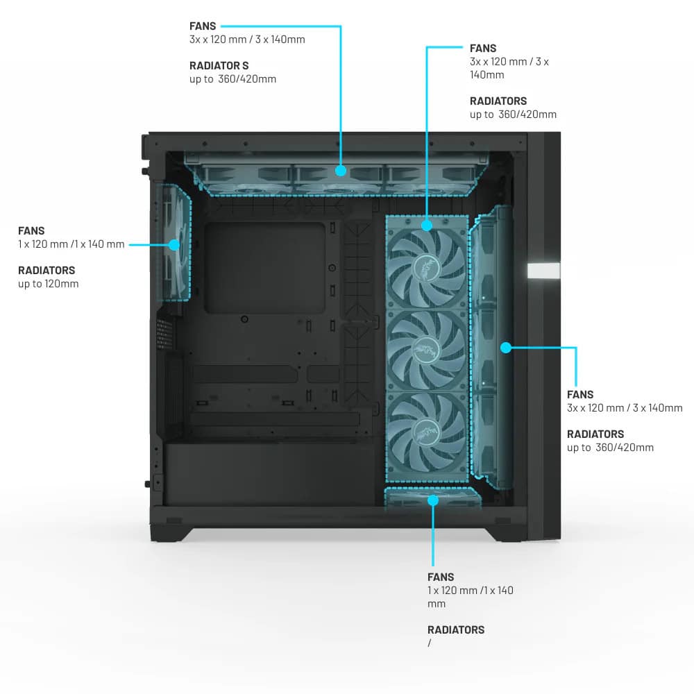 Valkyrie VK-02 Lite Black VK-CASE02LITE