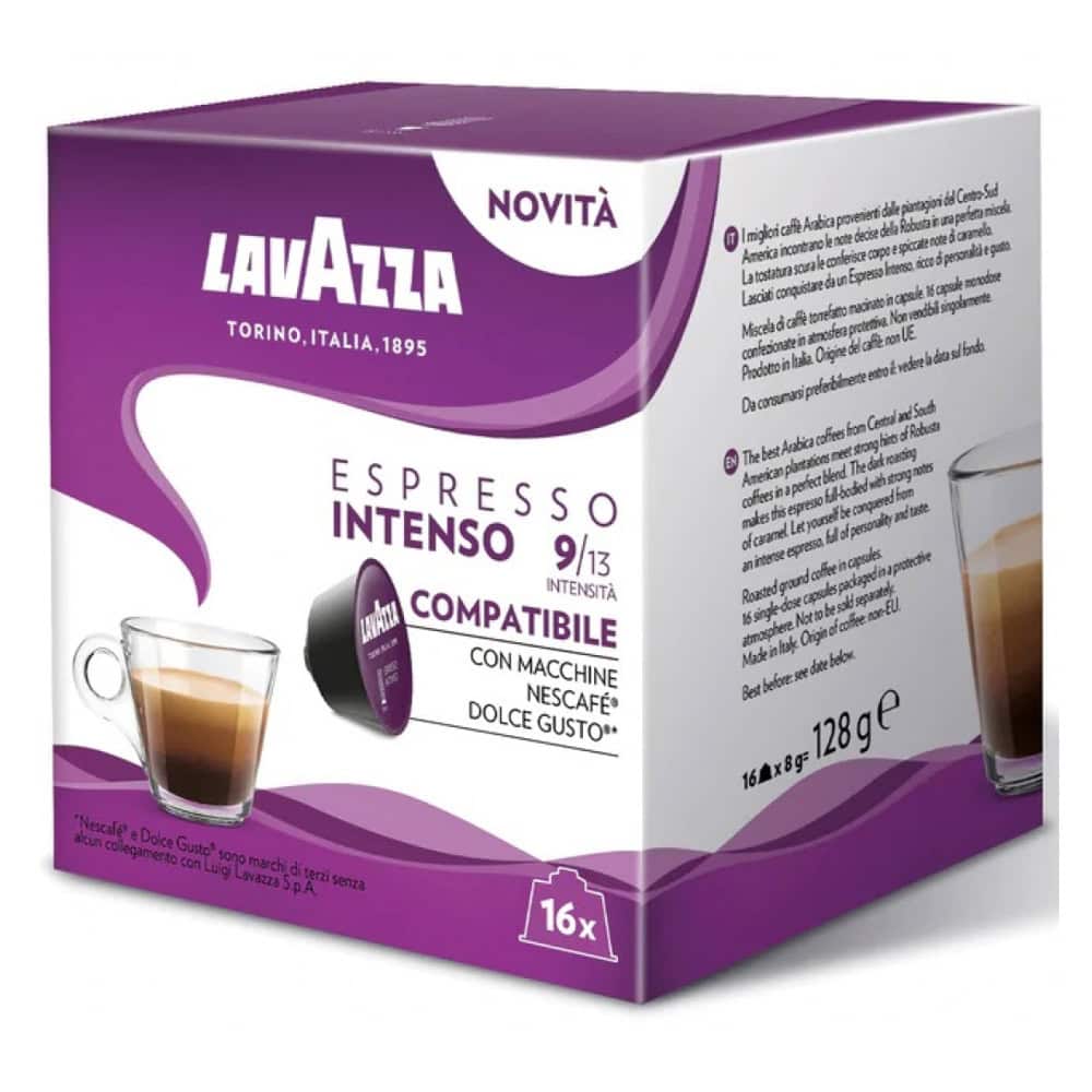 Кафе капсули LAVAZZA DOLCE GUSTO INTENSO 16 бр.