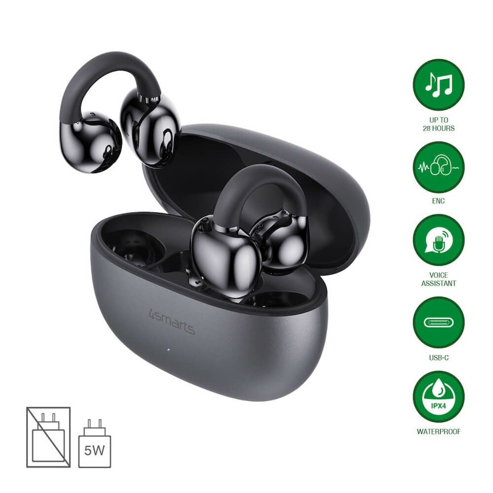 4Smarts SkyBuds Clip Gray 541387