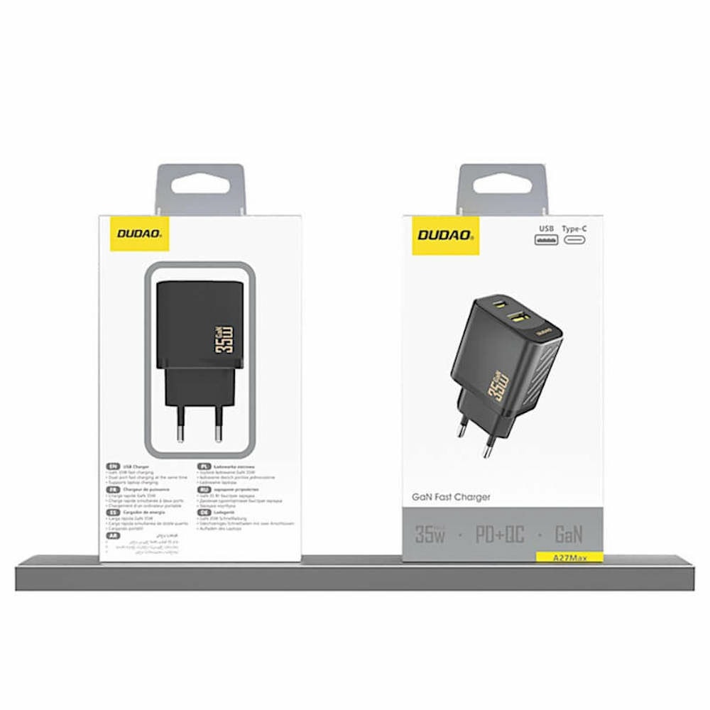 dudao a27 max gan 35w черен