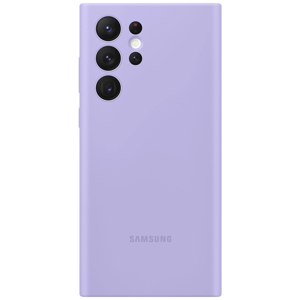 Samsung S22 Ultra S908 Silicone Cover Lavender