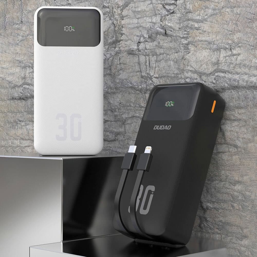 dudao k15max 22.5w 30000mah черен | JAR Computers dudao k15max 22.5w 30000mah черен