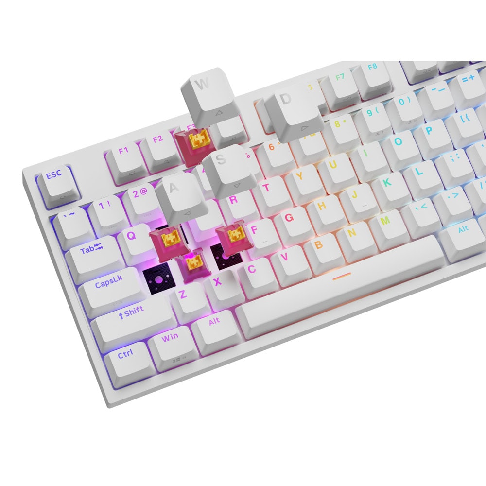 Genesis Thor 404 White Outemu switch NKG-2300
